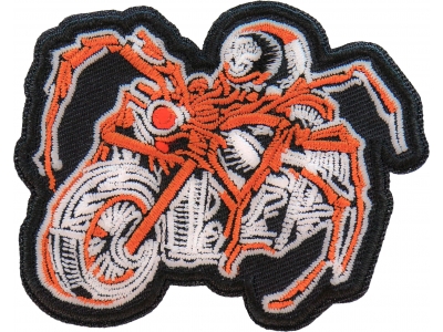 Spider Motorcycle Patch Embroidered