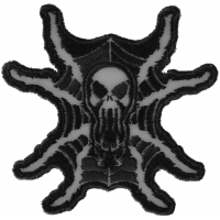 Spider Skull Reflective Patch