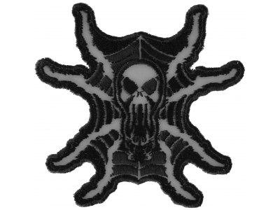 Spider Skull Reflective Patch