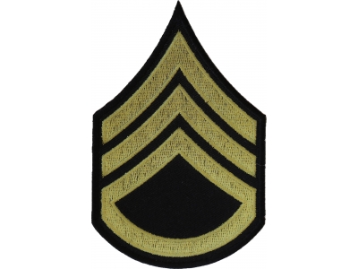 Staff Sergeant Army Patch