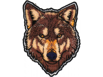 Staring Wolf Patch