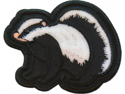 Stinky Skunk Patch Embroidered