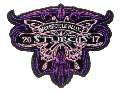 Sturgis 2017 Patch Butterfly