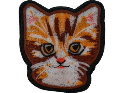 Sweet Kitty Cat Iron on Patch