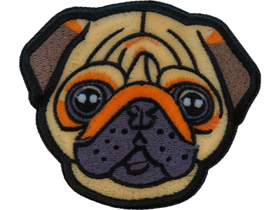 Sweet Pug Iron on Patch