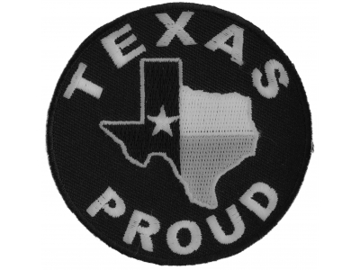 Texas Proud Patch | Embroidered Biker Patches