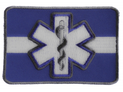 Thin White Line Patch For EMS | Embroidered Patches