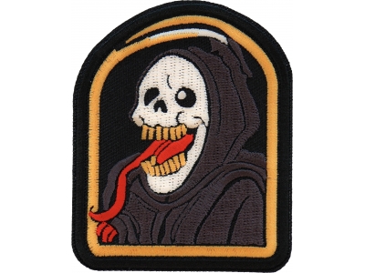 Tongue Reaper Patch Embroidered