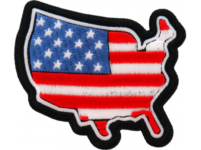 USA Patriotic Patch Embroidered