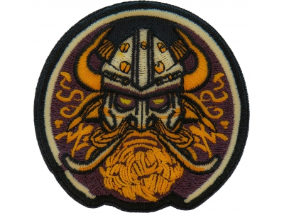 Viking Warrior Iron on Patch