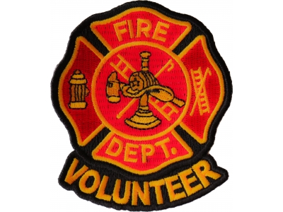 Volunteer Fire Dept Patch