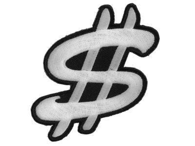 Dollar Sign Patch | Embroidered Patches