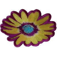 Yellow and Purple Flower Patch