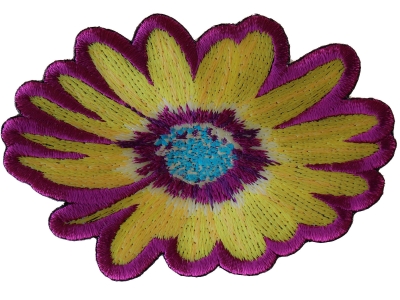 Yellow and Purple Flower Patch