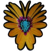 Yellow Flower Butterfly Patch