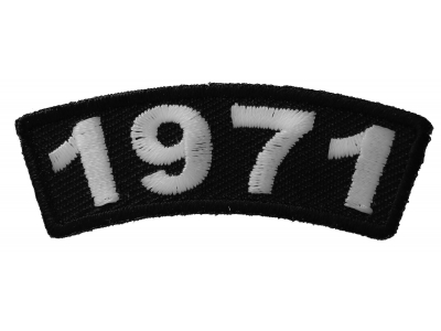 1971 Year Patch