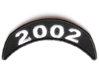 2002 Upper Rocker Patch In Black White