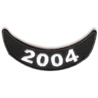 2004 Lower Rocker Patch In Black White