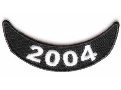 2004 Lower Rocker Patch In Black White