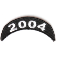 2004 Upper Rocker Patch In Black White