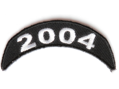 2004 Upper Rocker Patch In Black White