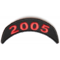 2005 Upper Year Rocker Patch In Red