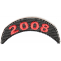 2008 Upper Year Rocker Patch In Red