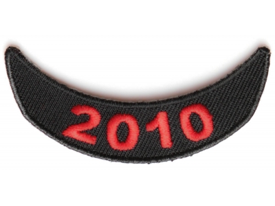 2010 Lower Rocker Patch In Red