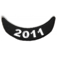 2011 Lower Rocker Patch White