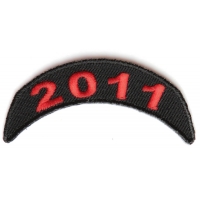 2011 Upper Rocker Patch In Red