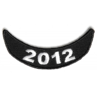 2012 Lower Rocker Patch White