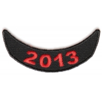 2013 Lower Rocker Patch In Red