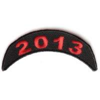 2013 Upper Rocker Patch In Red