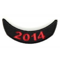 2014 Lower Rocker Patch In Red