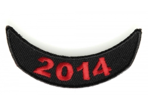 2014 Lower Rocker Patch In Red