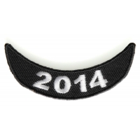 2014 Lower Rocker Patch In White