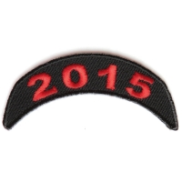 2015 Red Upper Rocker Patch