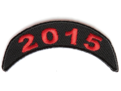 2015 Red Upper Rocker Patch