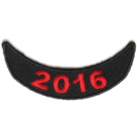 2016 Red Lower Rocker Patch