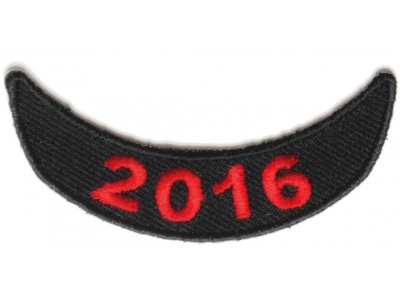 2016 Red Lower Rocker Patch