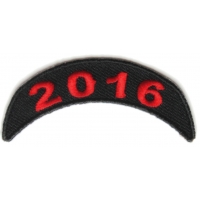 2016 Red Upper Rocker Patch