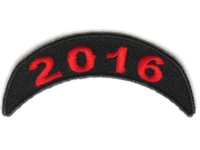 2016 Red Upper Rocker Patch