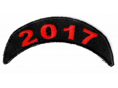 2017 Red Upper Rocker Patch