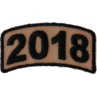 2018 Patch in Brown