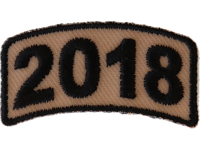 2018 Patch in Brown