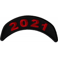 2021 Year Rocker Patch Upper Red