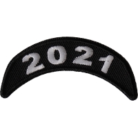 2021 Year Rocker Patch Upper White