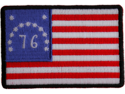 Bennington 76 Flag  Patch