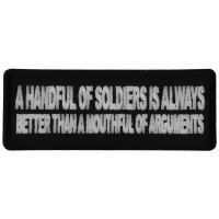 A Handful of Soldiers is Always Better than a Mouthful of Arguments Patch