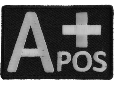 A POSITIVE Blood ID Patch